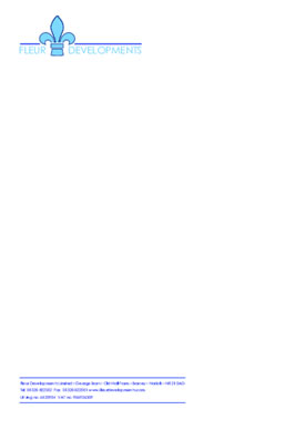 Letterhead Fleur Developments